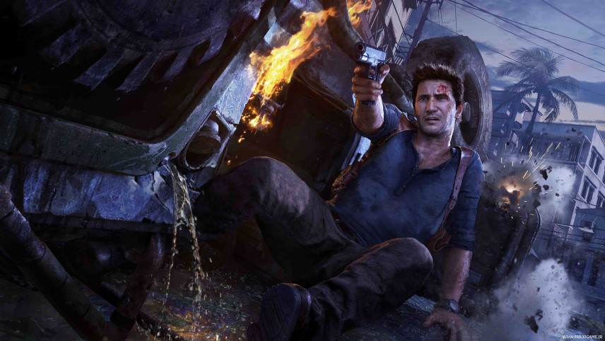 بازی های پرفروش پلی استیشن 4 - Uncharted 4: The Thief's End