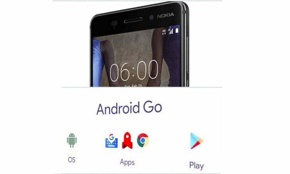 Android Go نوکیا 1