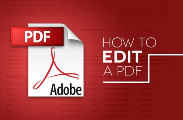 ویرایش کردن فایل PDF