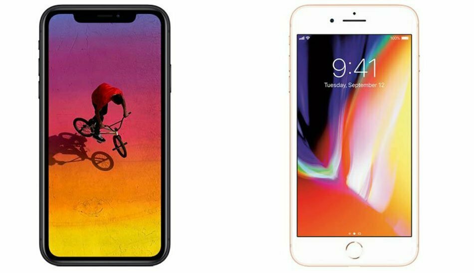 iphone xr vs iphone 8 / تست سقوط آیفون 10 آر در برابر آیفون 8