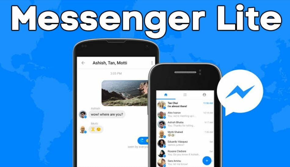 فیسبوک مسنجر لایت / facebook messenger lite