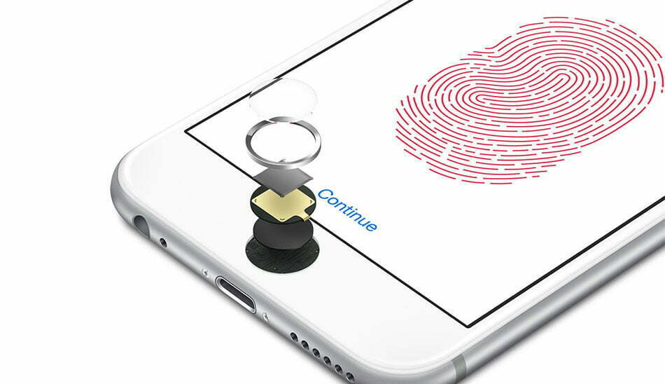 تاچ آیدی اپل / apple touch id