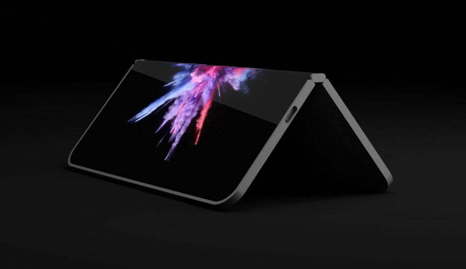 گوشی تاشو مایکروسافت / microsoft foldable phone