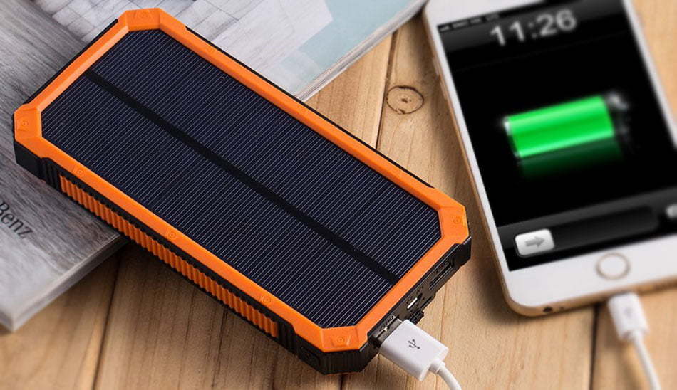 Solar power bank / پاوربانک خورشیدی