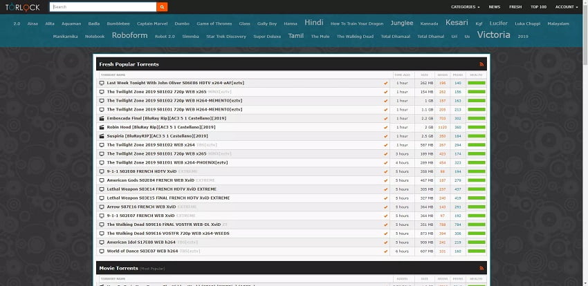 بهترین سایت برای دانلود تورنت های تایید شده و اصل: Torlock