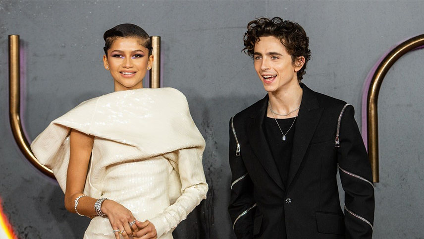 timothee chalamet and zendaya / تیموتی شالامی و زندیا