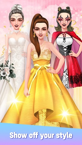 بازی دخترانه لباس پوشیدن / بازی مدل لباس عروس