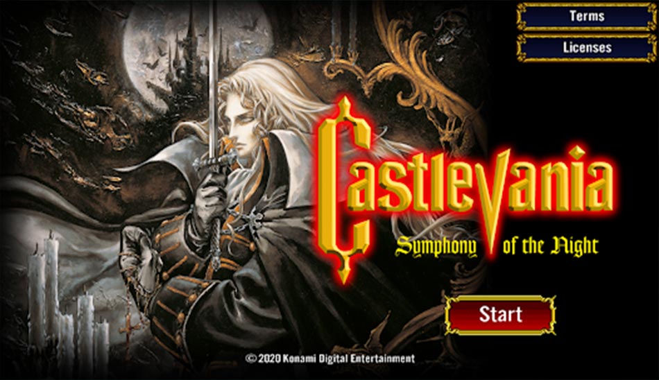 10. بازی اندروید Castlevania: Symphony of the Night بهترین بازیهای آفلاین گوشی اندروید