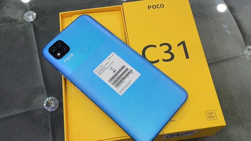 poco c31 rating