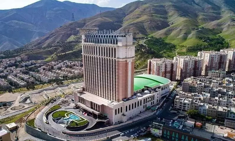 هتل اسپیناس پالاس (هتل 5 ستاره)، از بهترین هتل های لوکس تهران