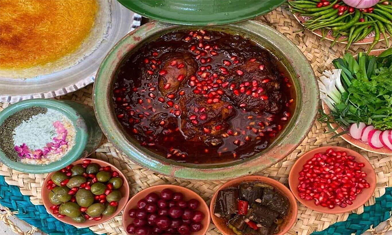 خورش ناردون - از بهترین غذاهای مازندران