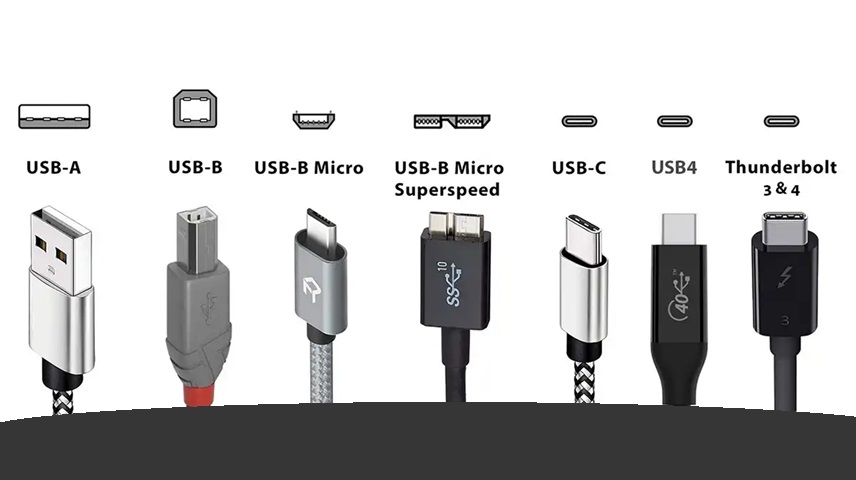 پشتیبانی از کانکتورهای مختلف در USB 4