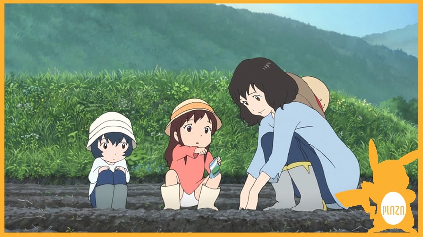 نقد انیمه Wolf Children 