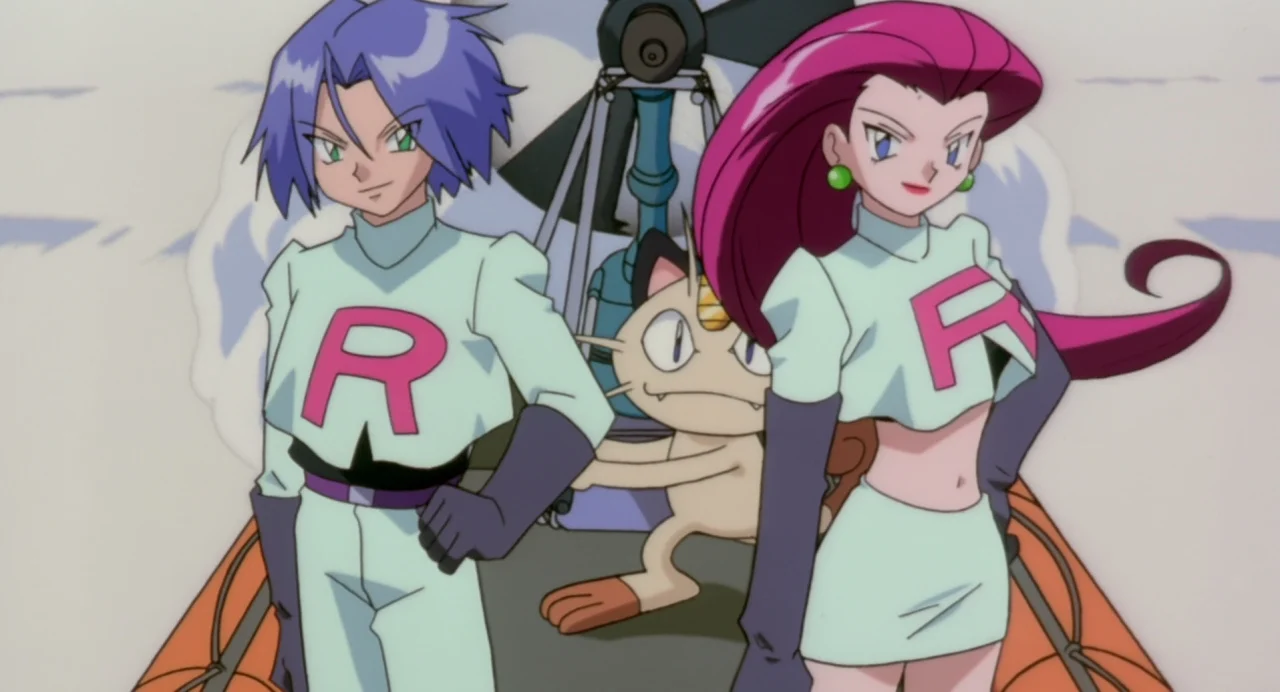 شخصیت های انیمه پوکمون Team Rocket (تیم راکت):