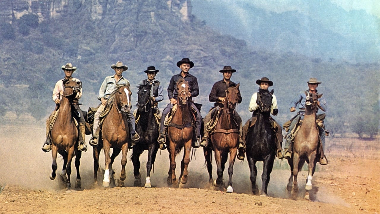 ۳. هفت دلاور (The Magnificent Seven) بهترین فیلم های استیو مک کوئین 