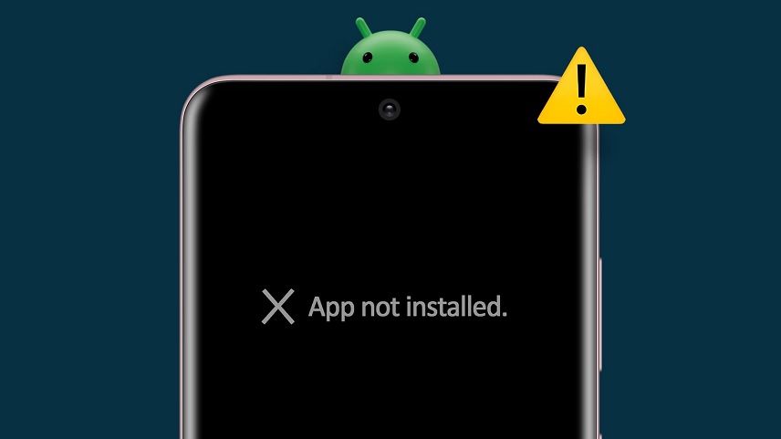 app not installed یعنی چی