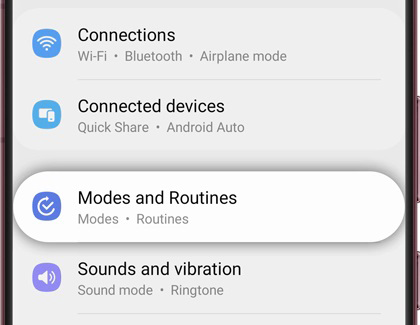 آموزش قابلیت Modes & Routines در گوشی سامسونگ