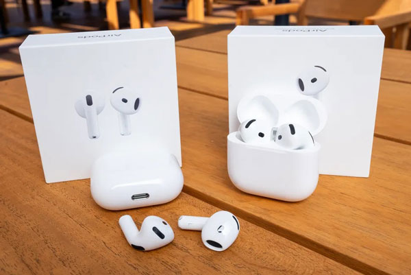 ظاهر و طراحی اپل AirPods 4